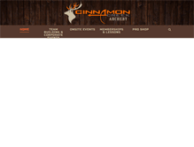 Tablet Screenshot of cinnamoncreekranch.com